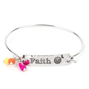 Faith Bangle Bracelet